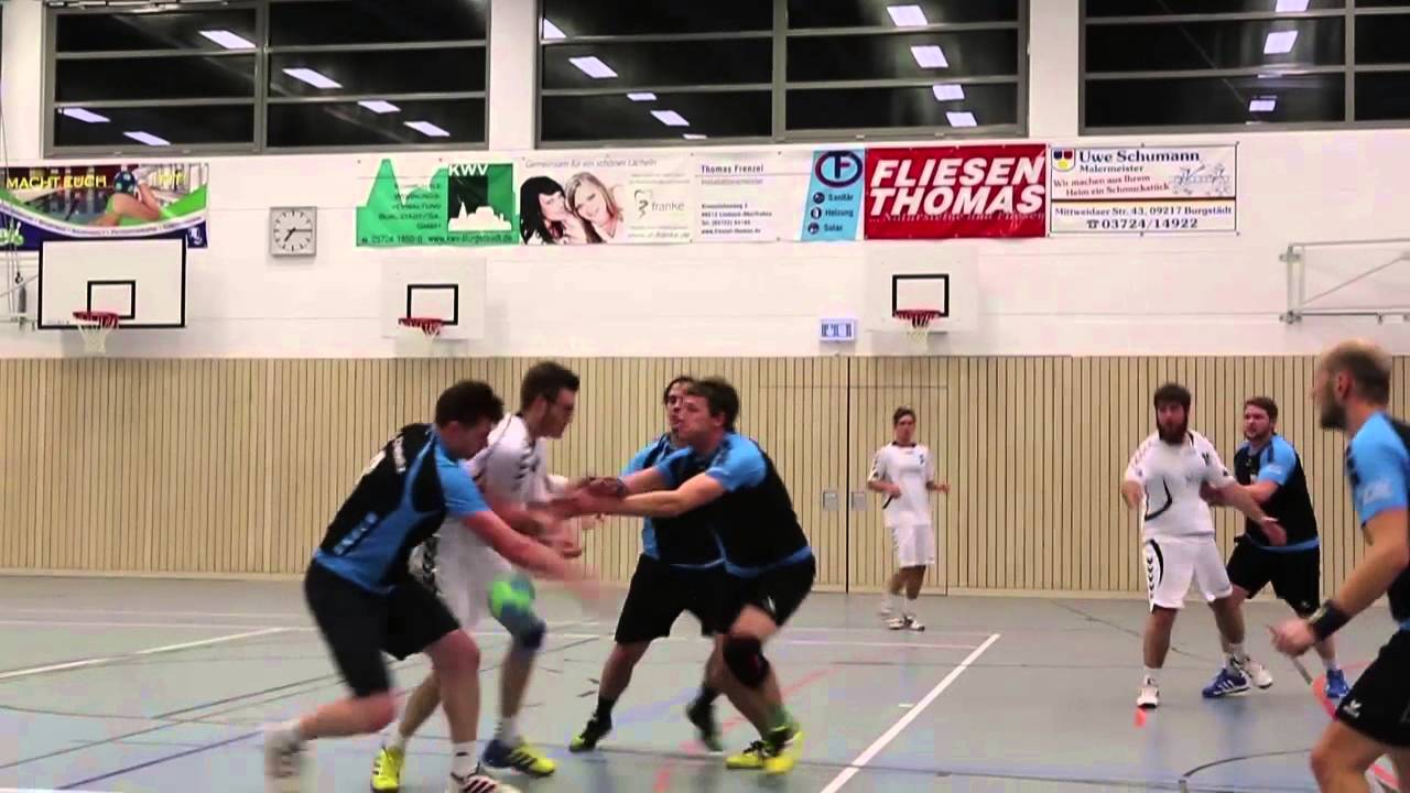 Ein Video vom Handballspiel zwischen Burgstädter HC - USG Chemnitz