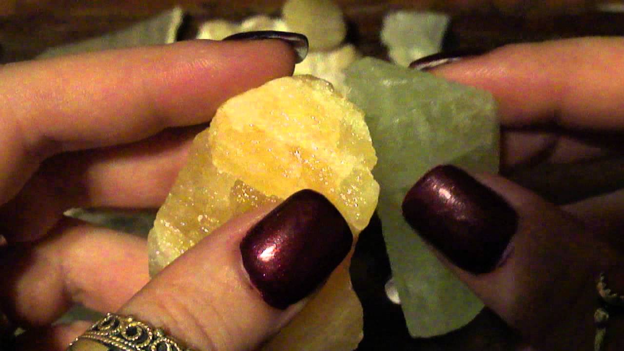 Tapping & Scratching #10- asmr/ relaxation- Rocks & Minerals