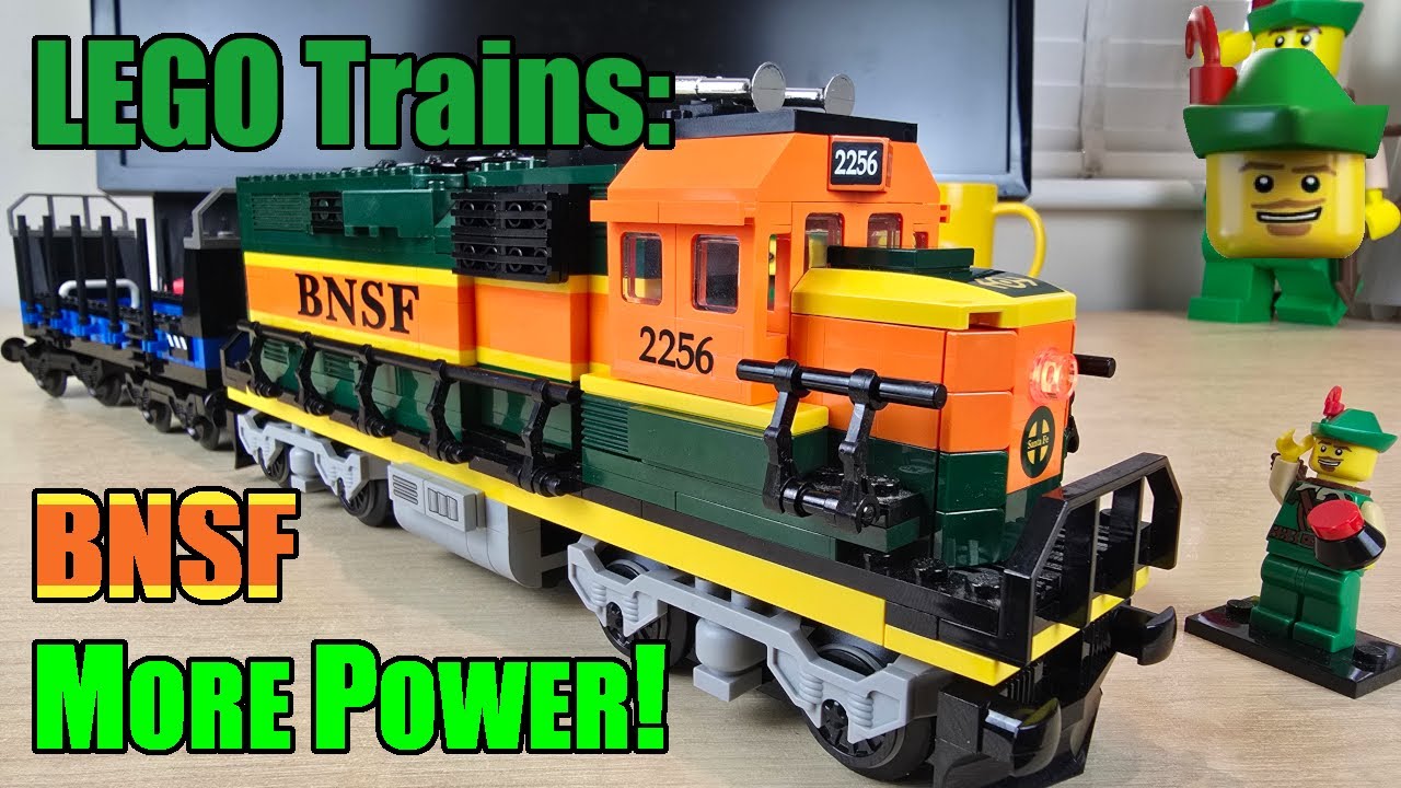 LEGO Trains - Burlington Northern Santa Fe - Power Functions Upgrade 10133 🚆🔋🏹