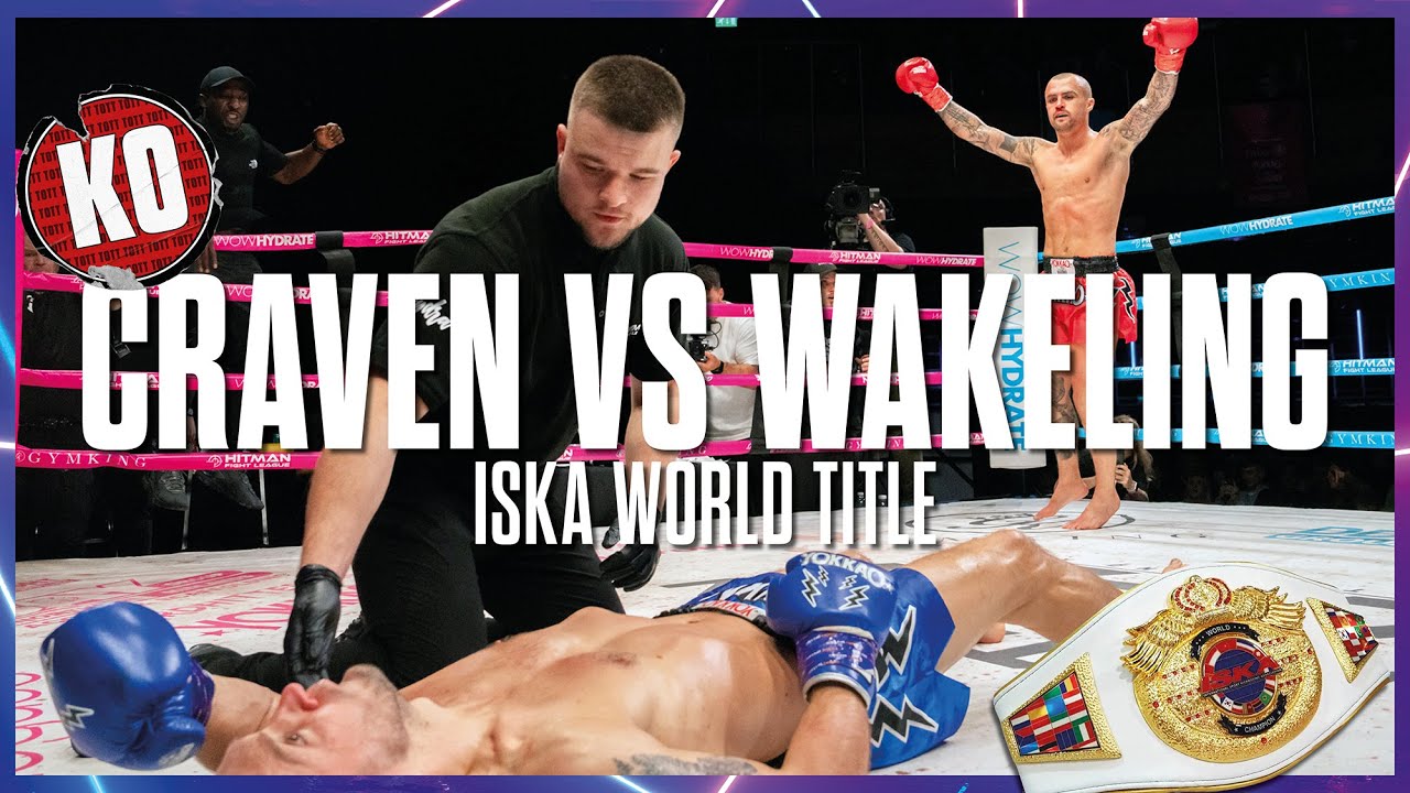 ТИТУЛ МИРА ISKA | Джо Крейвен против Майка Уэйклинга | Hitman Fight League против Combat Fight Se...