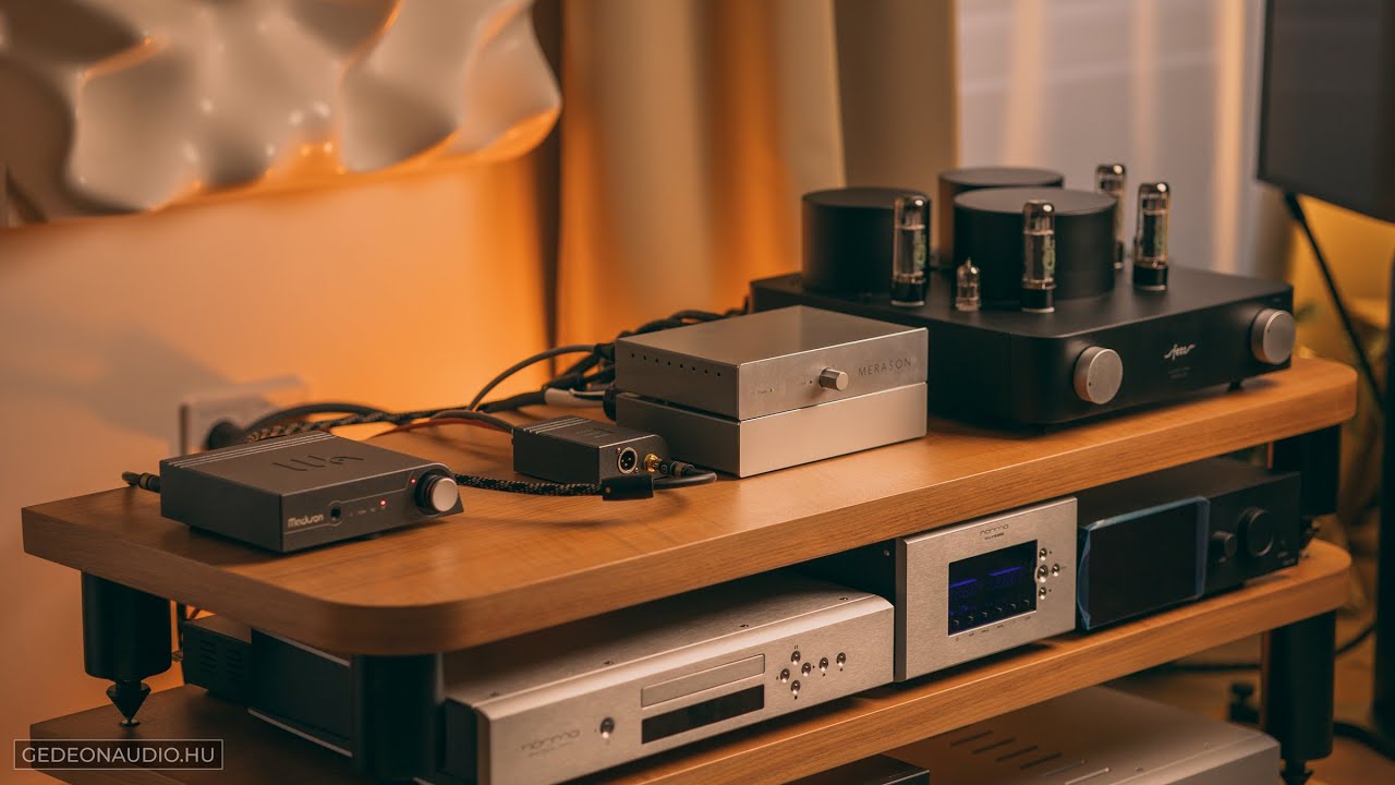 Vaktesztelés és finomhangolás! - Merason frerot DAC és Wattson Audio Madison streamer