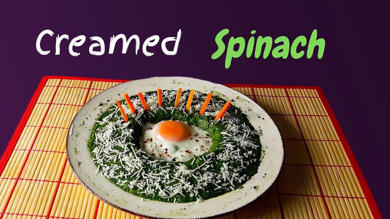 How to make Creamed Spinach (Frozen Spinach Recipe!)