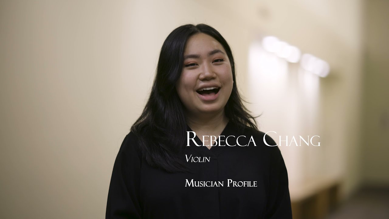 UCBSO Musician Profile - Rebecca Chang