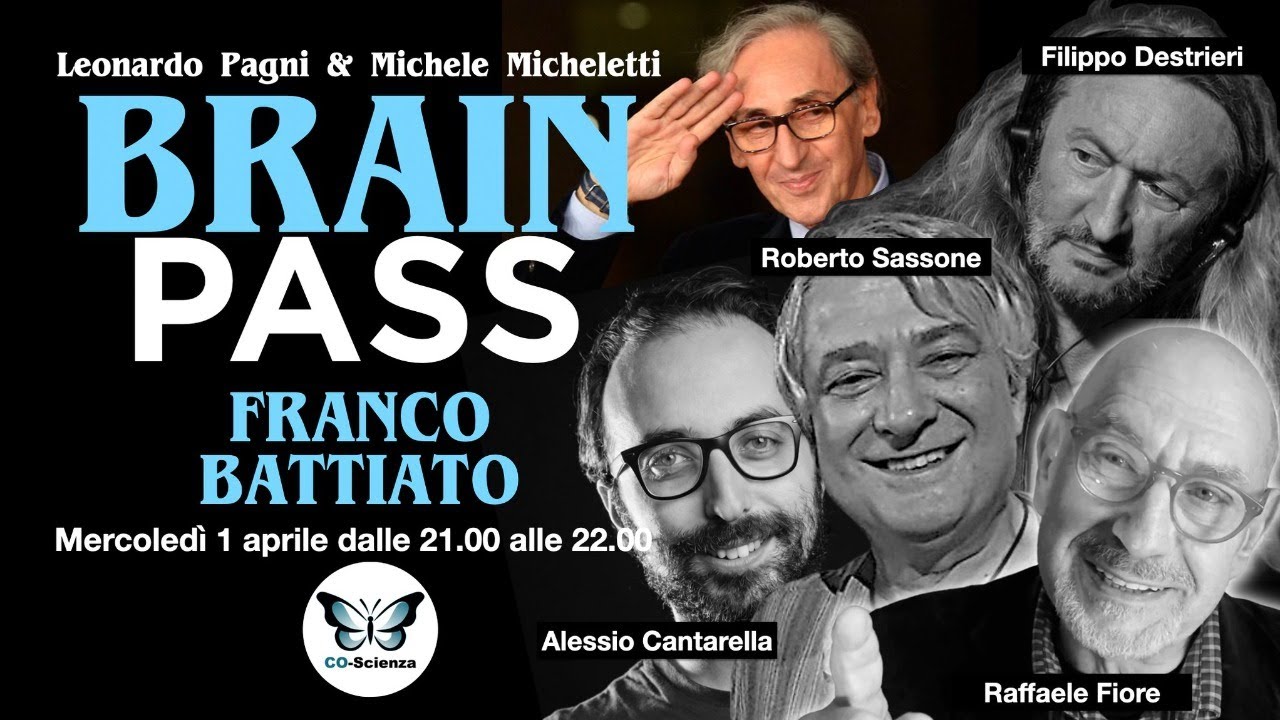 Brain Pass - Franco Battiato con F.Destrieri, A,Cantarella, R.Fiore, R.M. Sassone 📱