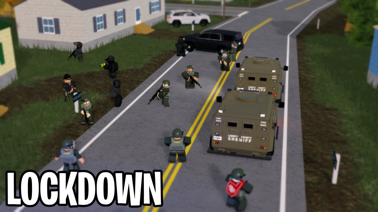 SWAT LOCKDOWN the Housing Suburb! | Liberty County Roleplay (Roblox)