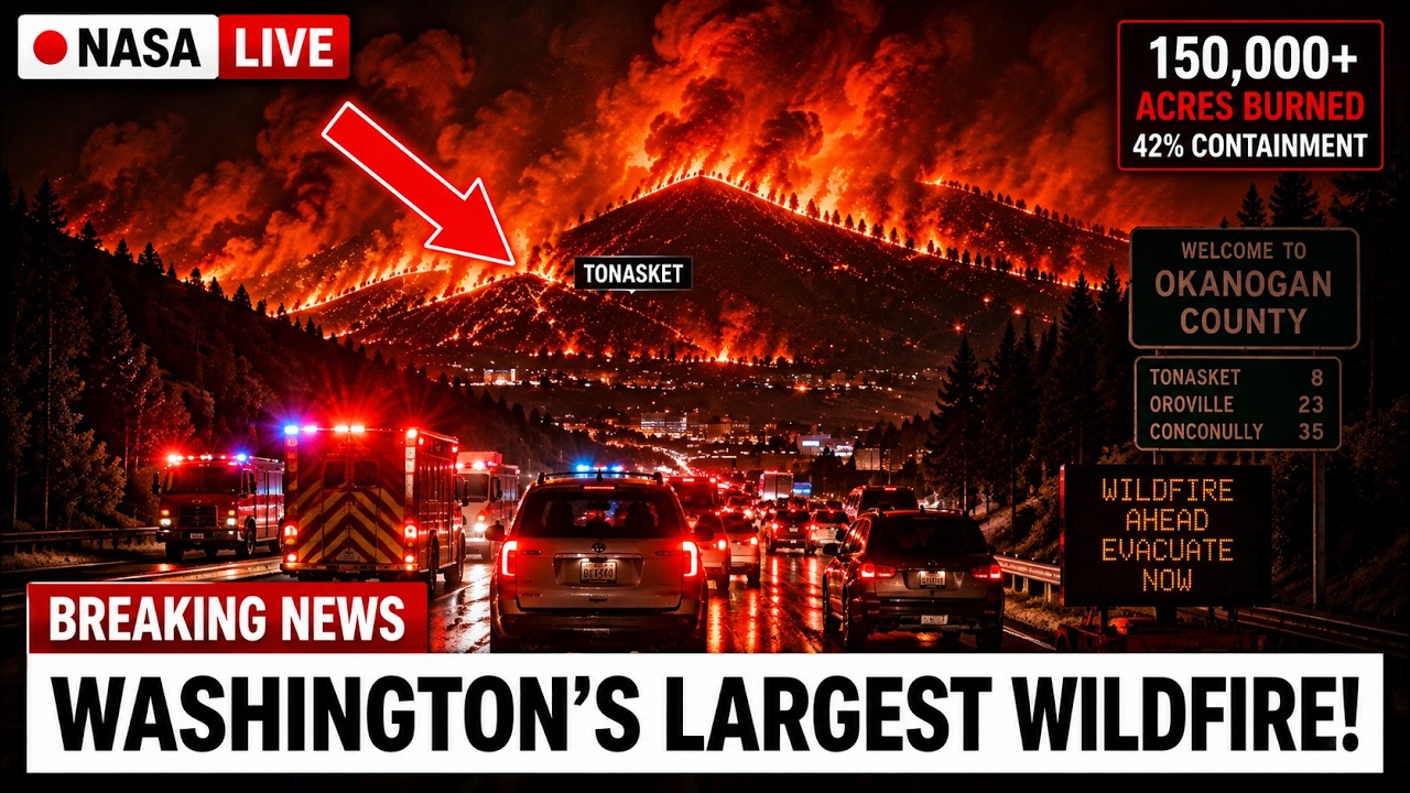 Sinlahekin Fire Explodes Past 150,000 Acres &mdash; Washington's Largest Active Wildfire
