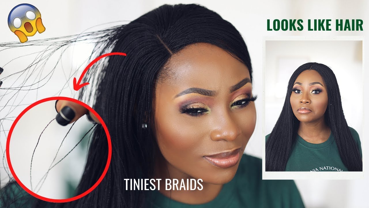 HOW IS THIS EVEN POSSIBLE? 😦  - TINIEST MICRO BRAID WIG | DIMMA UMEH