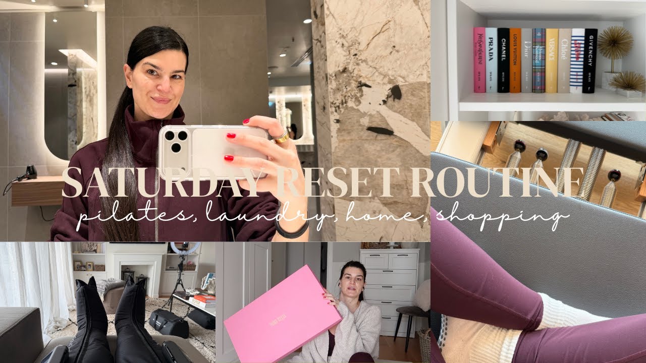 SATURDAY RESET | Pilates, laundry, home, shopping | My Beauty Fair