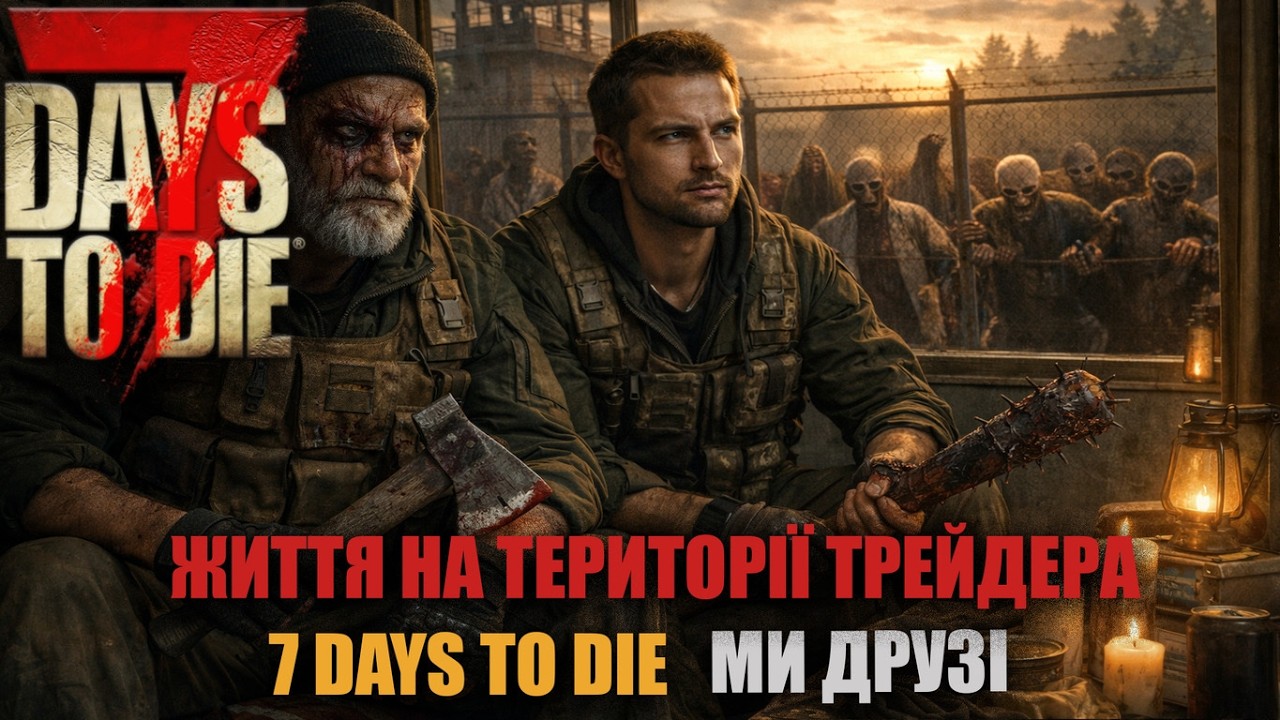 ⚔️🔥ЖИТТЯ НА ТЕРИТОРІЇ ТРЕЙДЕРА - ВІН МІЙ ДРУГ - 7 DAYS TO DIE №5