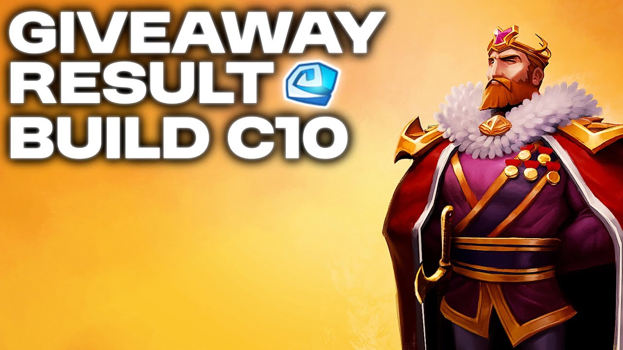 DD2 | GIVEAWAY RESULT + C10 BUILD 2 HERO ONLY