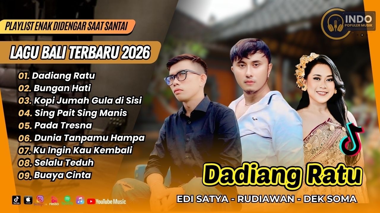 DADIANG RATU - Edi Satya  | BUNGAN HATI - Rudiawan | KOPI JUMAH GULA DISISI || LAGU BALI VIRAL