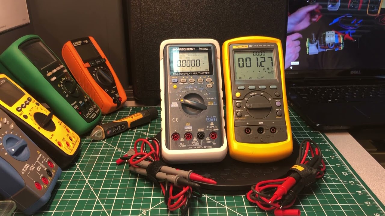 🇺🇸FLUKE  vs. 🇬🇧BK PRECISION  (Vintage Multimeter Comparison )