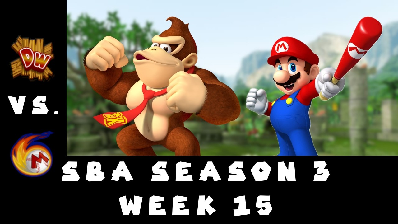 SBA S3 Week 15 Game of the Week: DK Wilds vs. Mario Fireballs