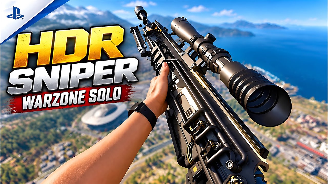 Insane Gameplay with the HDR Sniper in Warzone Solo
