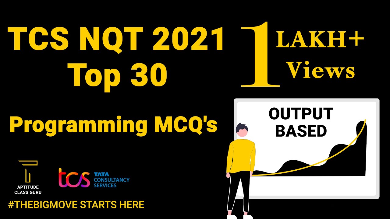 Explanation of Top 30 TCS NQT  Programming & Coding MCQ's| TCS NQT Coding Questions |