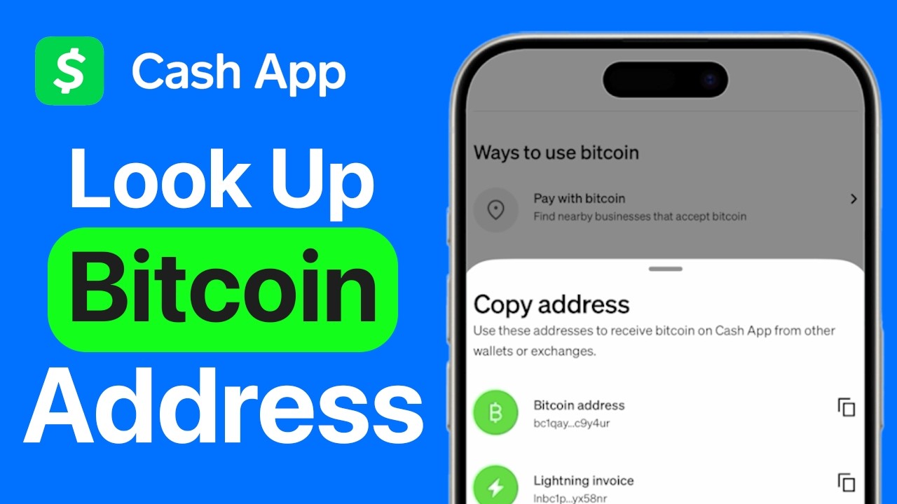 How To Look Up Bitcoin Address On Cash App (Find Bitcoin Wallet Address On Cash App) - 2026 Guide