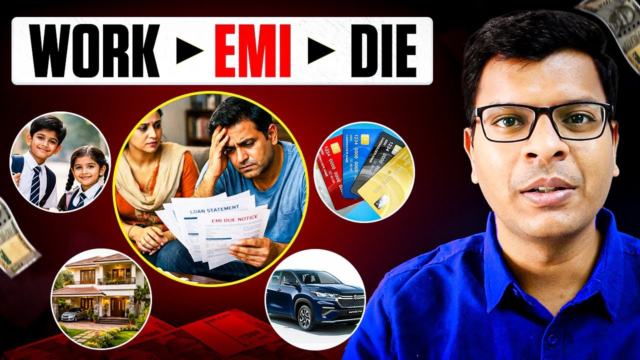 Why Most Middle-Class Indians Never Retire Rich | How EMIs Kill Your Rich Retirement | MadhurAgarwal