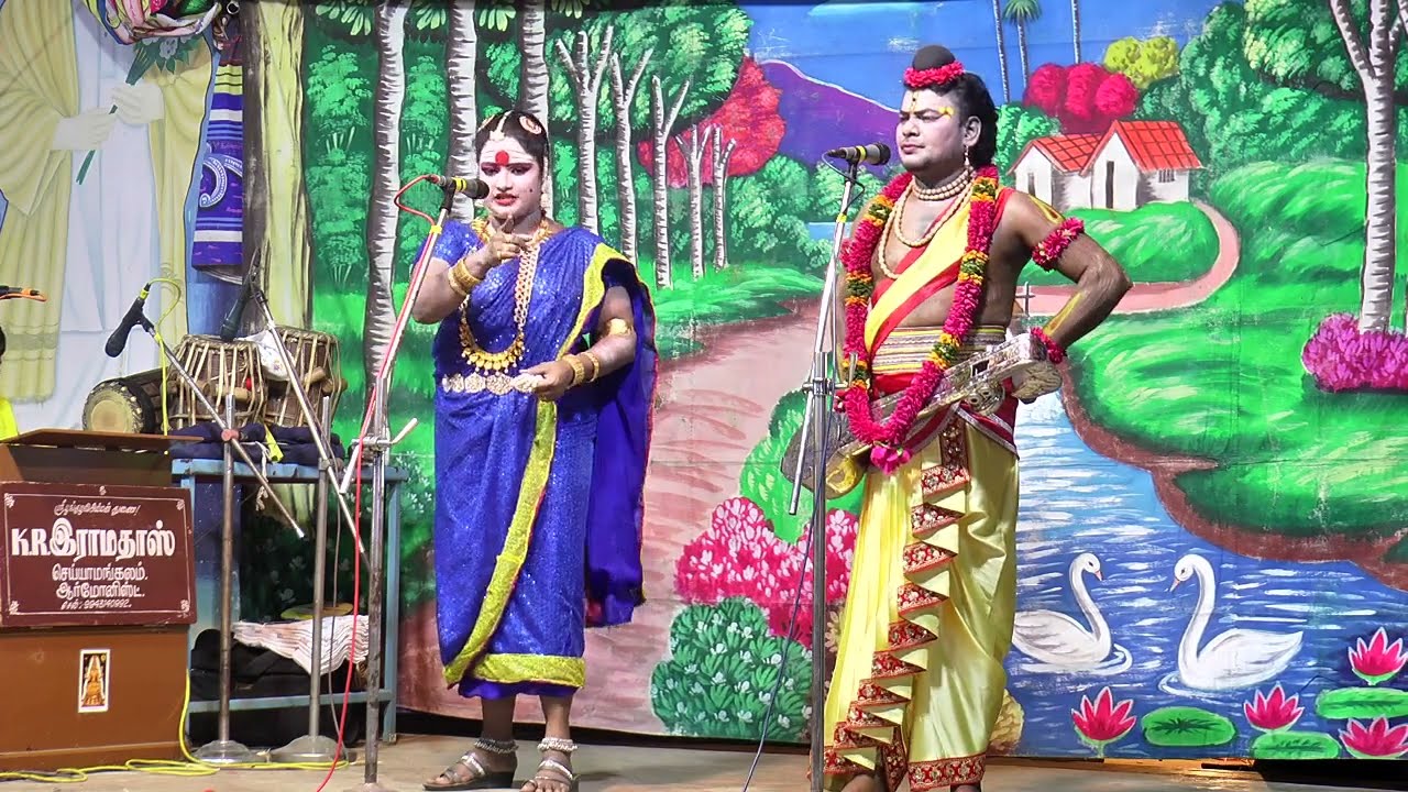 திருமலைபுரம் /வள்ளி ஸ்ரீ சிவரஞ்சனி நாரதர் கீதபிரியன் தர்க்கம்