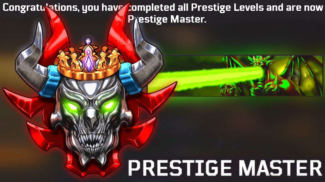 Black Ops 4: Prestige Master (WHAT HAPPENS?!)