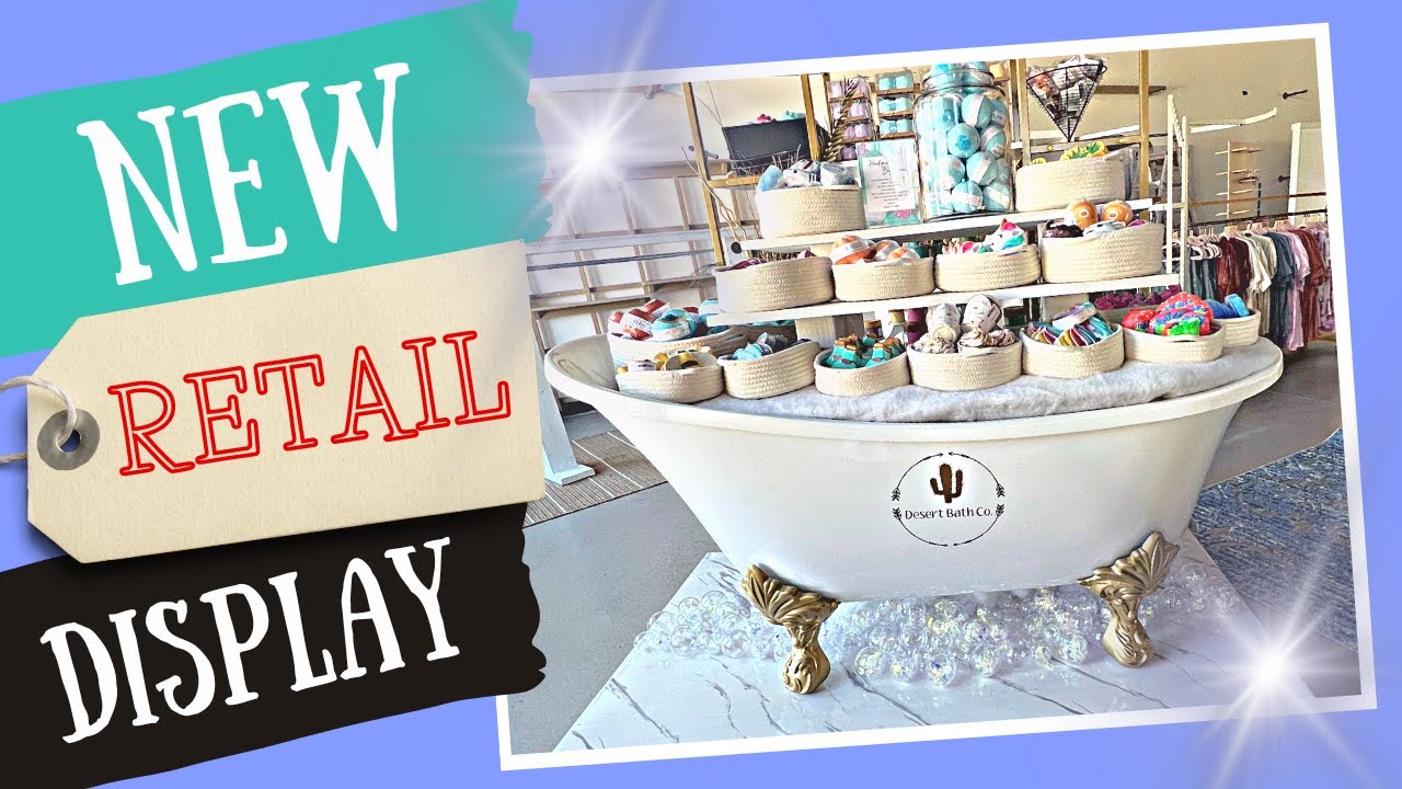 Creating a New Bathtub Retail Display