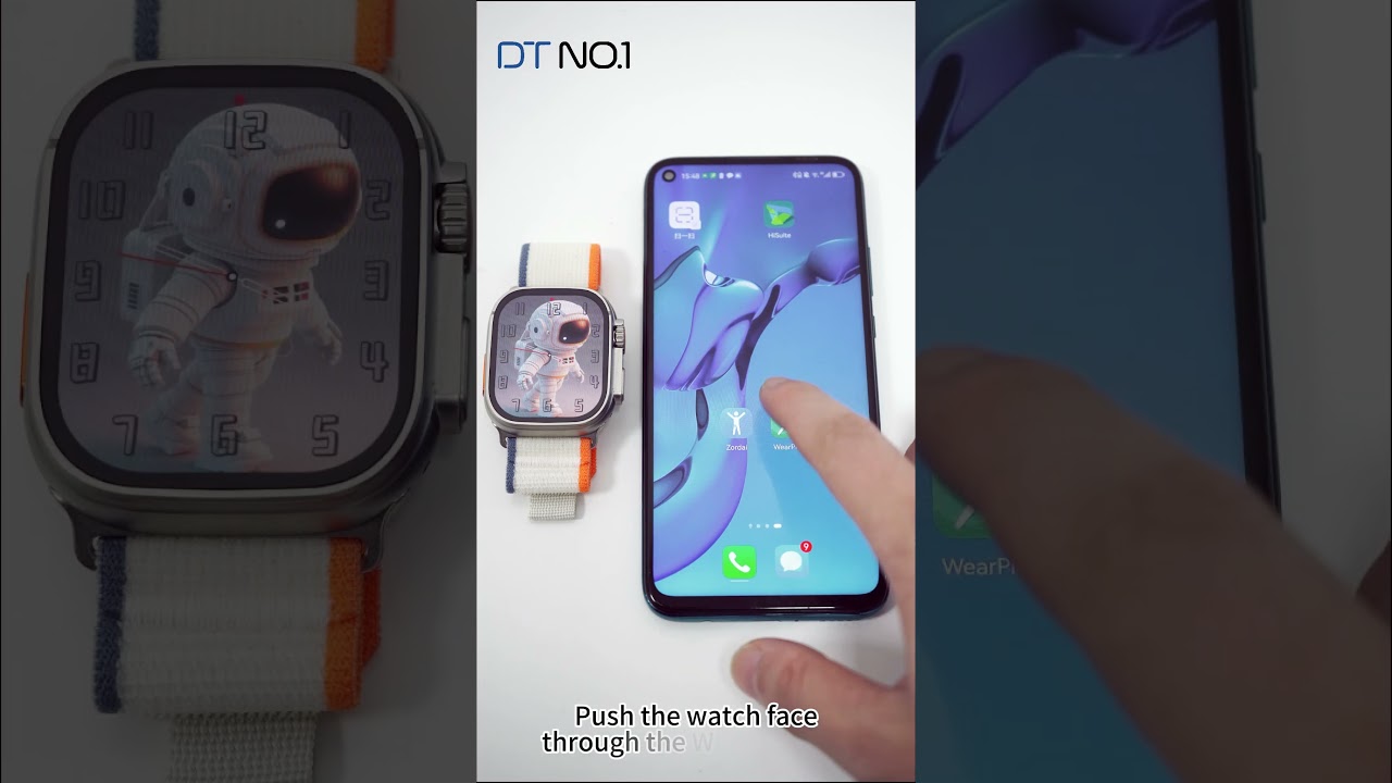 DT ULTRA 2 built-in watch face marketplace, offering a sea of diverse faces