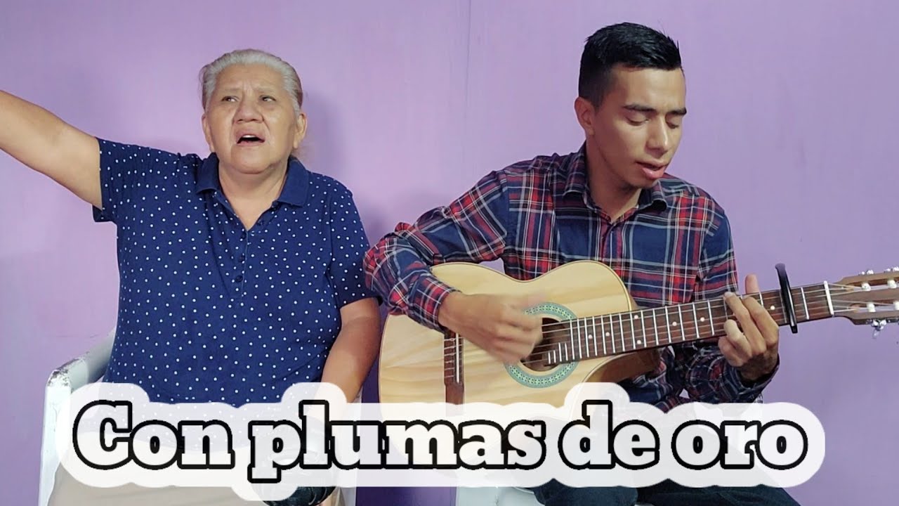 Cantando con mi abuela CON PLUMAS DE ORO / Requinto 🎸