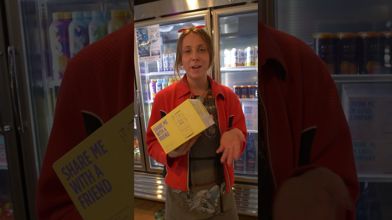 Lemon Lavender Social Tonic by Cann!