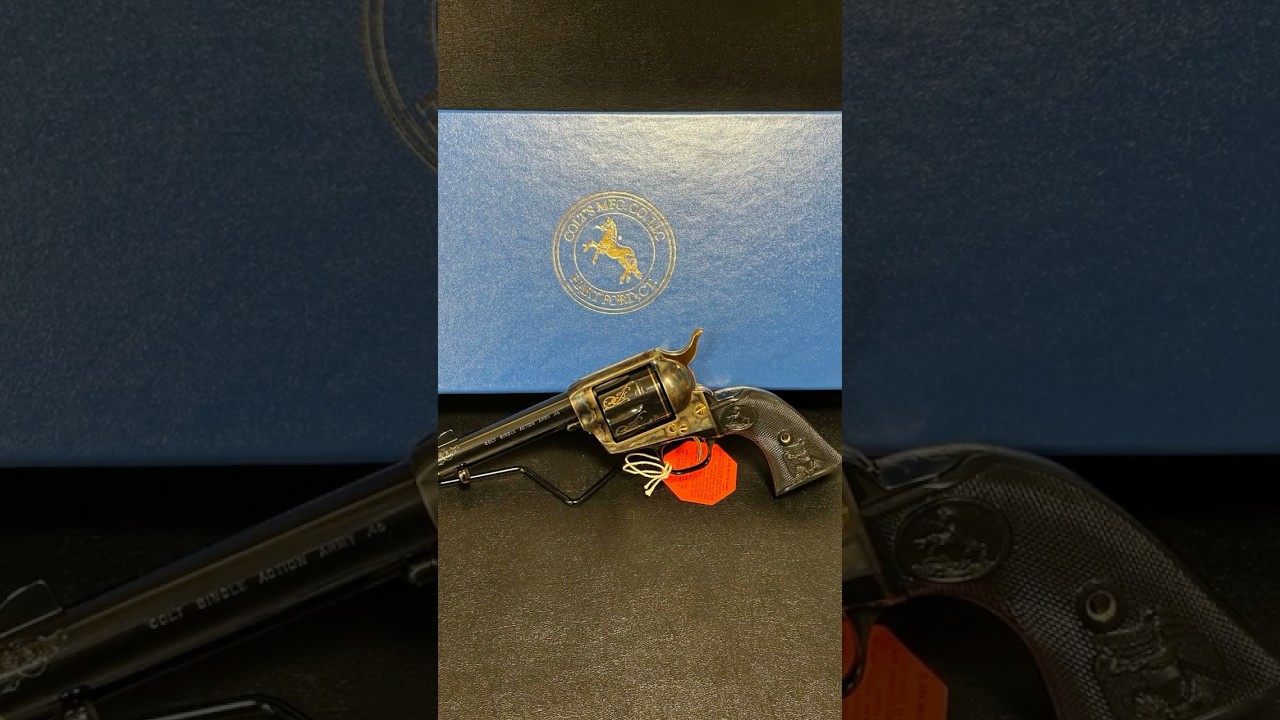 Colt SAA Grade III Lew Horton | Rare Collector&rsquo;s Revolver 1 of 25  #pewpew #guncollectors #colt
