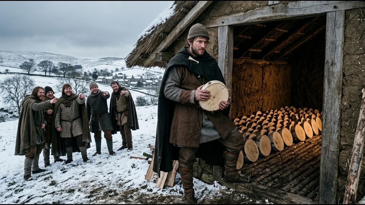 Medieval Peasants Laughed at His Shed — Until His Firewood Survived the Winter Without Freezing