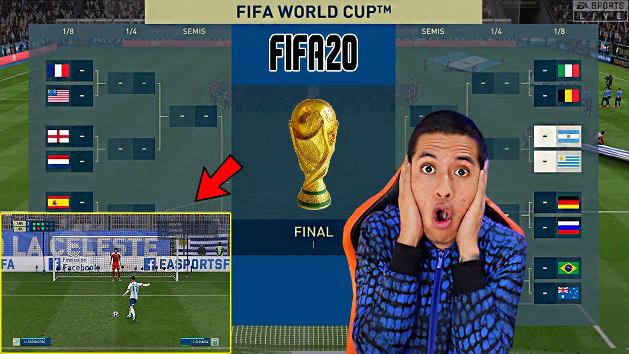 EMPIEZO el MUNDIAL en MODO CARRERA *Voy a PENALTIS* 😱