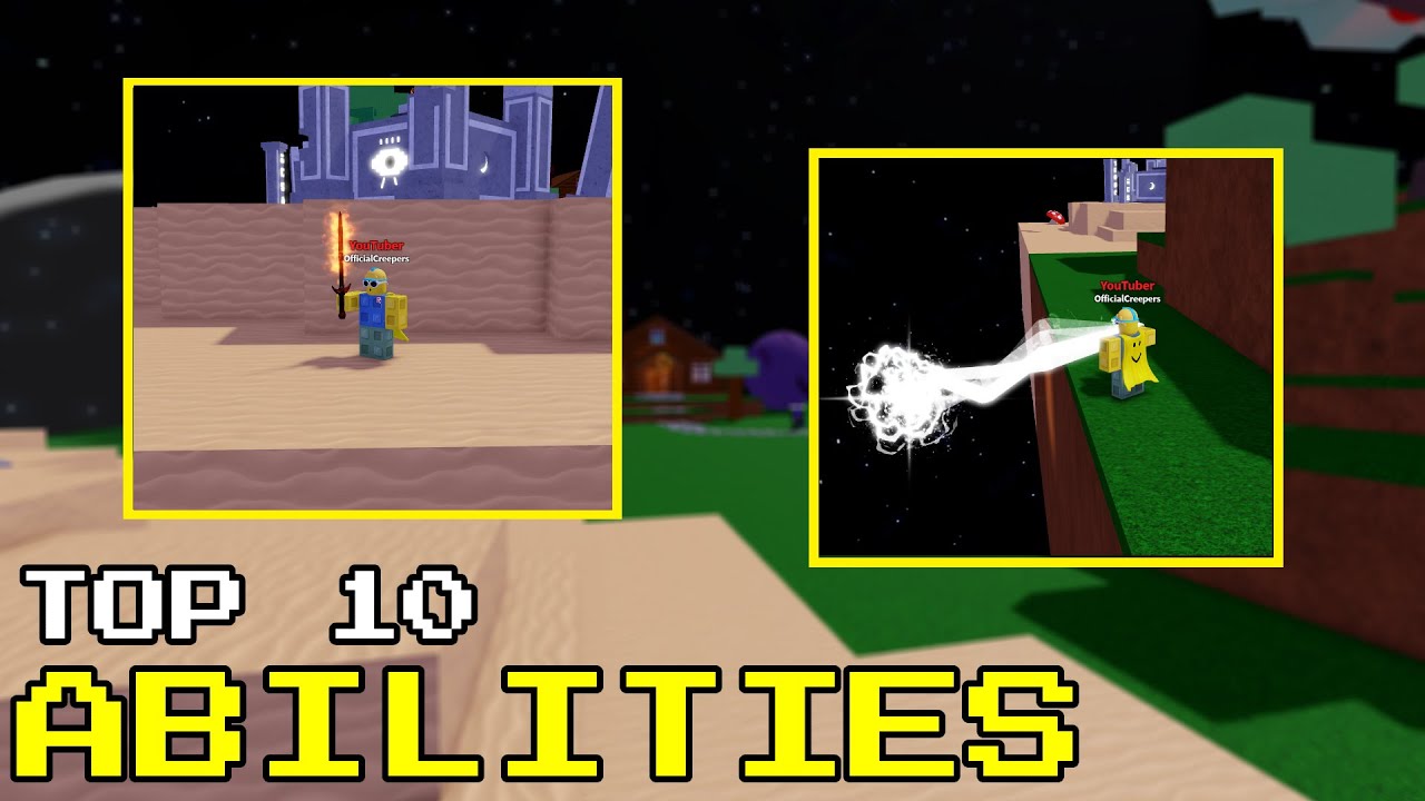TOP 10 BEST ABILITIES! | Ability Wars