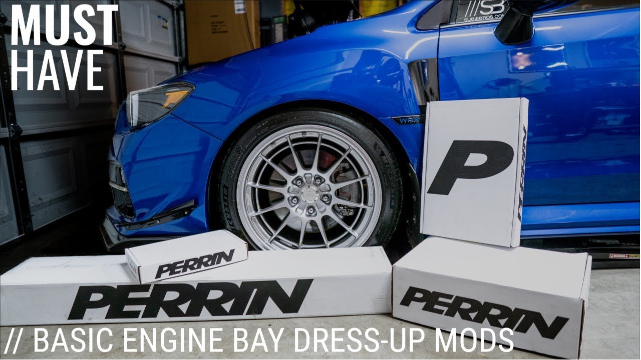 MUST HAVE ENGINE DRESS-UP PARTS | 2015-2019 SUBARU WRX/STI