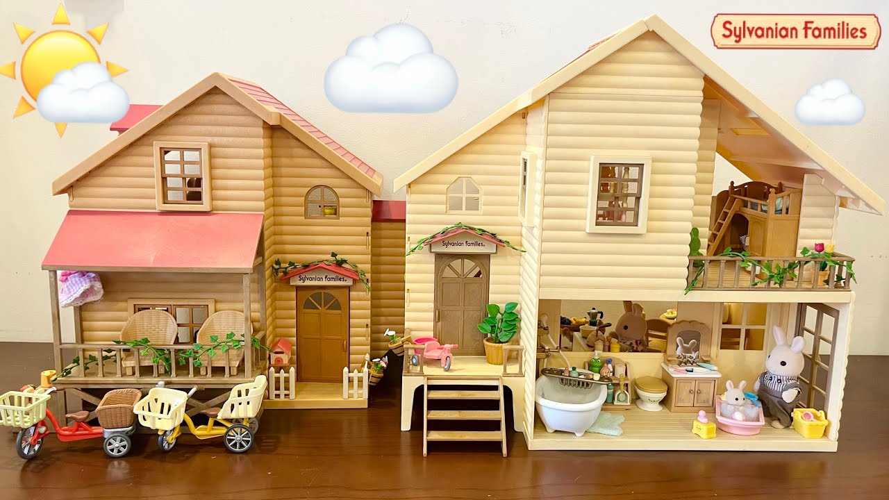 Primrose Lodge House : set up & tour 🏠 [ Sylvanian Families ]