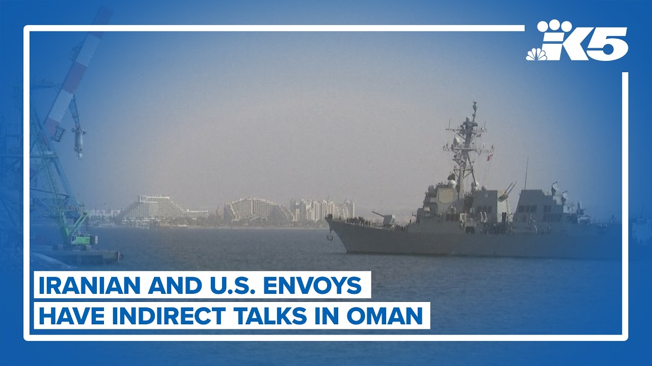 BREAKING: U.S. and Iranian envoys hold indirect talks in Oman