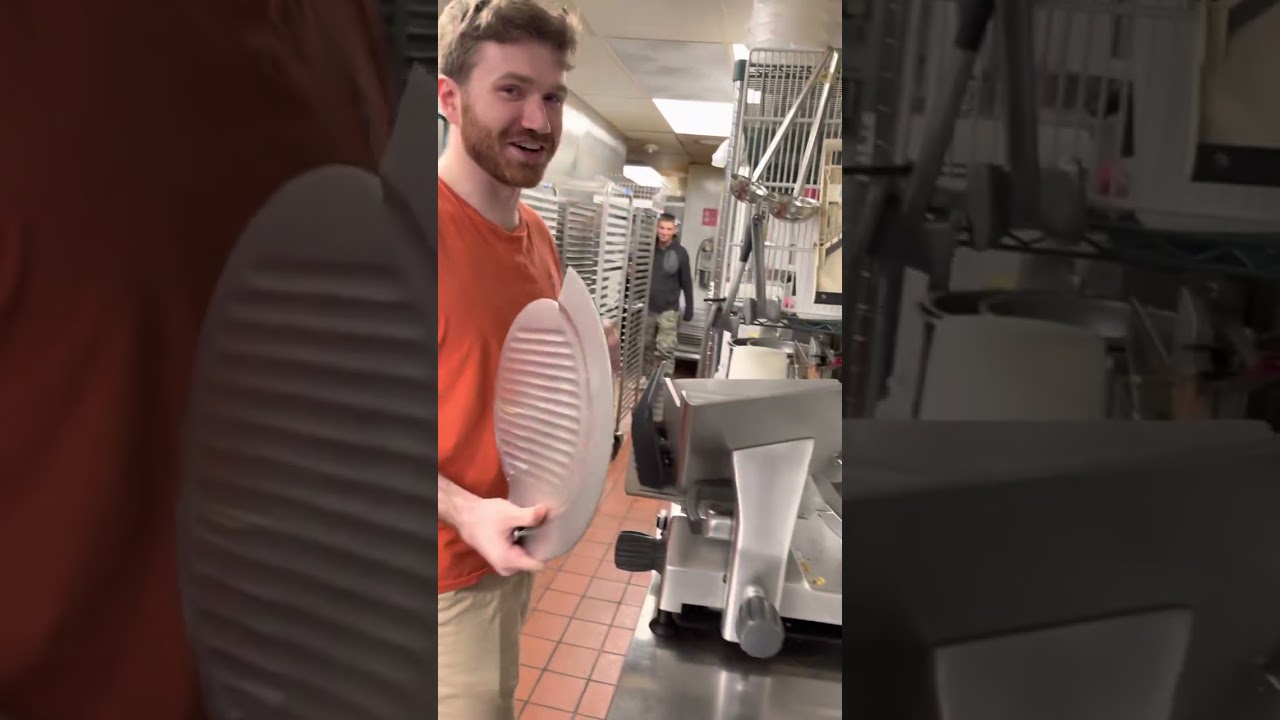 How to clean a Hobart EDGE12-1 1/2 HP Manual Slicer: Full tutorial
