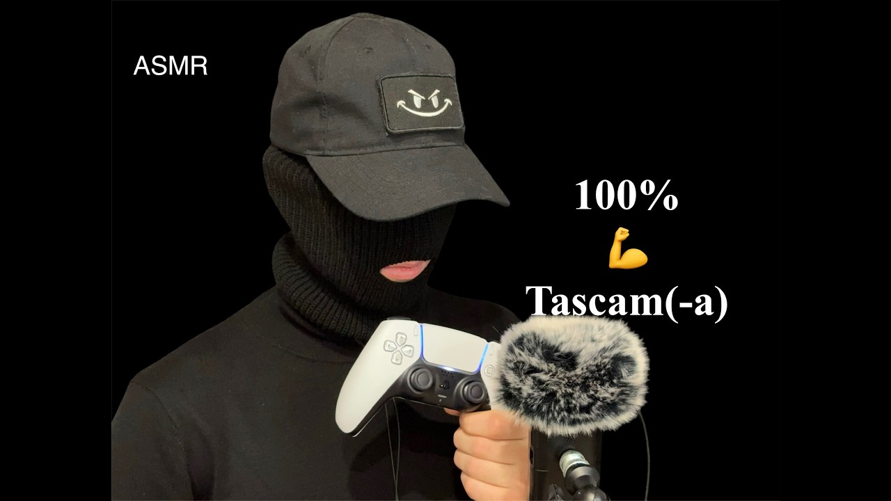 ASMR for deep sleep and relaxation / Tascam(-a) DR-05X 100%💪