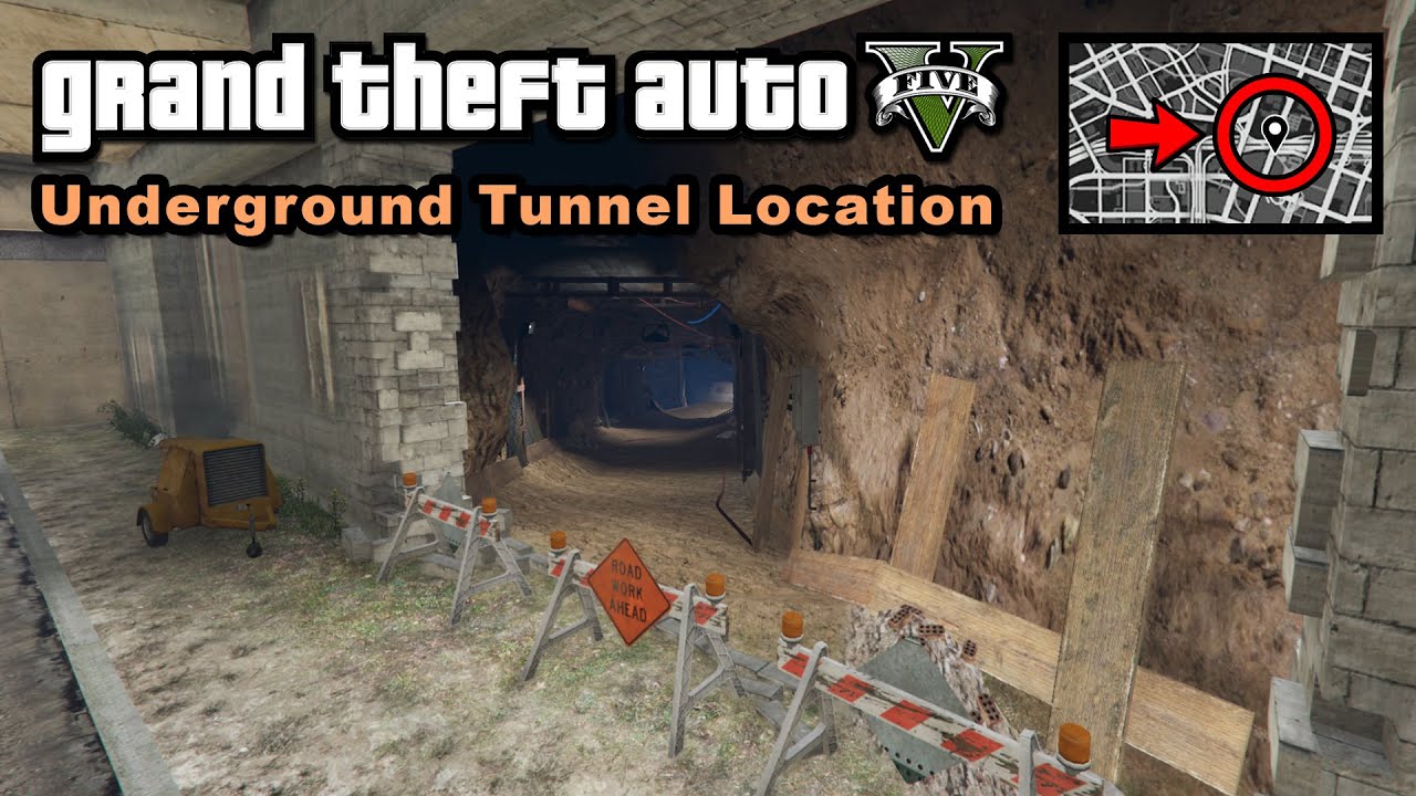 Underground tunnel location - GTA 5