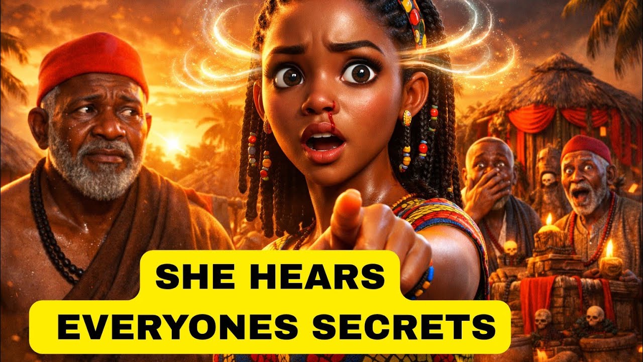 She Could Hear Every Lie People Spoke… Until She Heard Her Father’s Secret | African Folktales