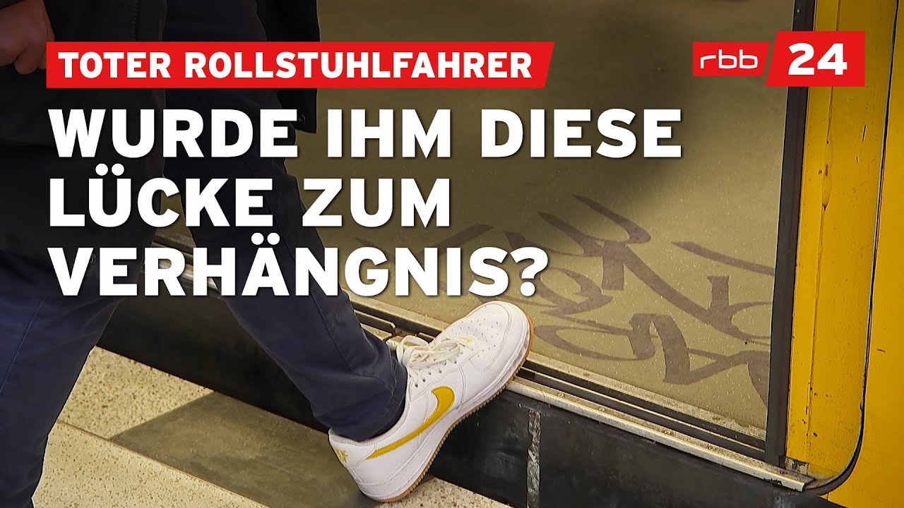 Verungl&uuml;ckter Rollstuhlfahrer - Sicherheitsma&szlig;nahmen auf Berlins U-Bahnh&ouml;fen unzul&auml;nglich?