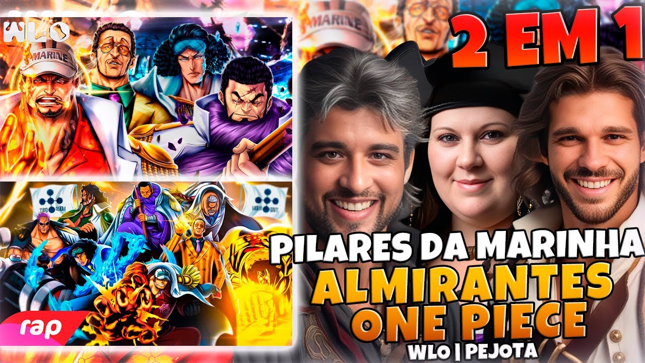 2 EM 1 DA MARINHA | Pejota Almirantes Trap⚓| WLO - Potências da Marinha | Mult React Em Família