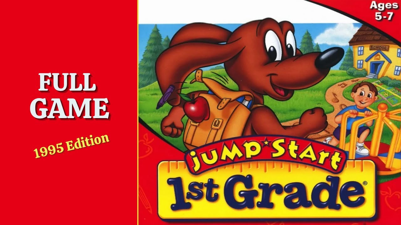 JumpStart 1st Grade (1995 PC Game) - Full Gameplay/Walkthrough (Longplay)