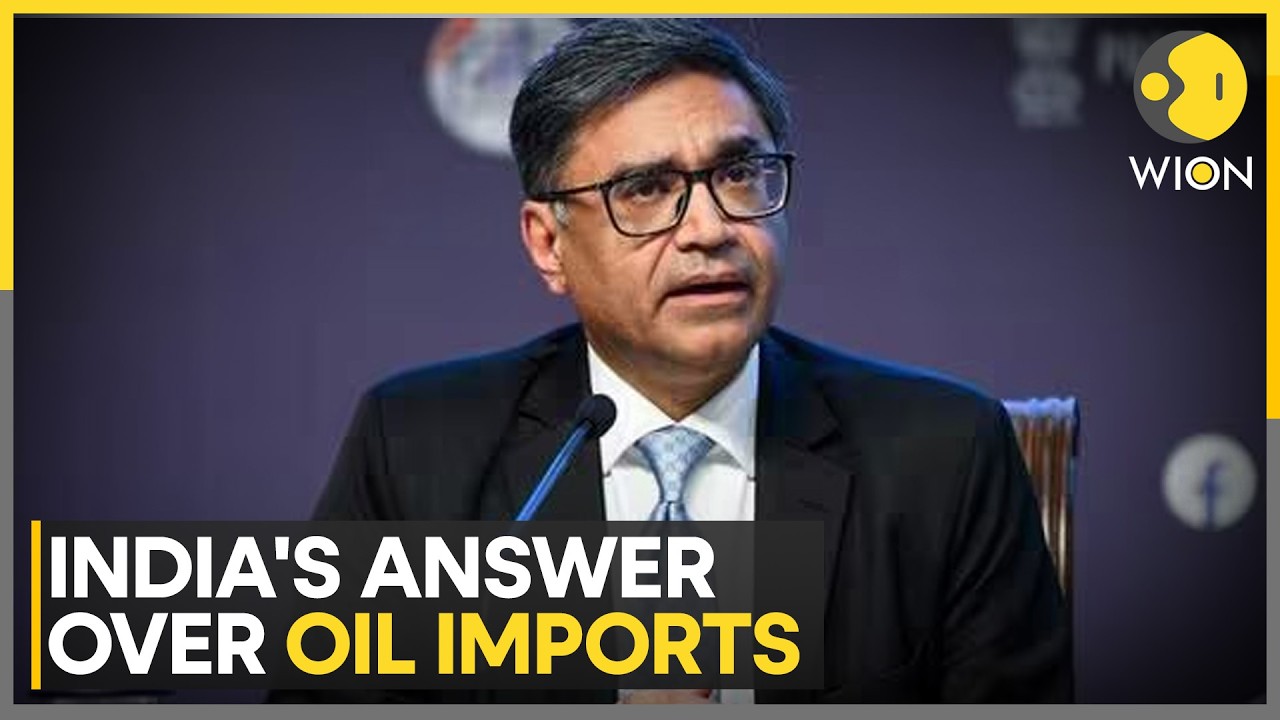 Foreign Sec. Misri: India Has Always Had a Strategic Mix of Crude Oil Sources | WION Fineprint