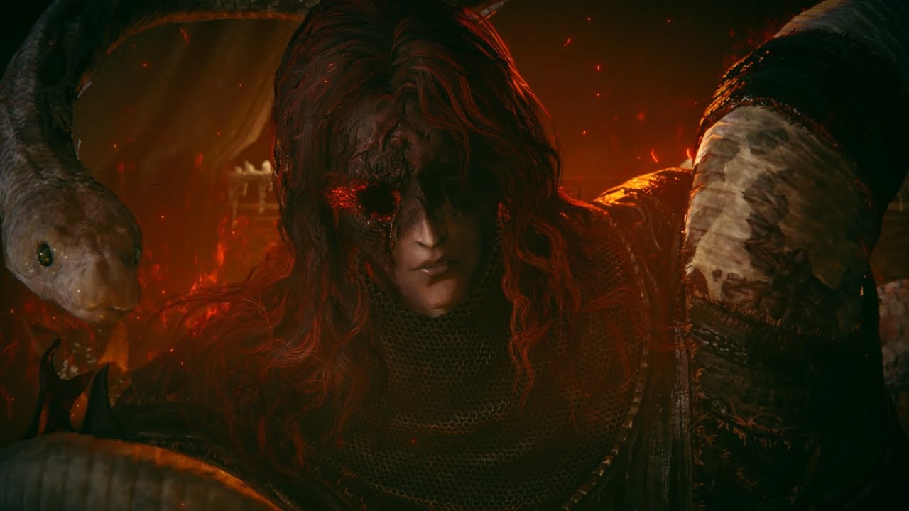 Elden Ring Shadow of the Erdtree - Messmer the Impaler Boss fight with the Claymore +25 solo