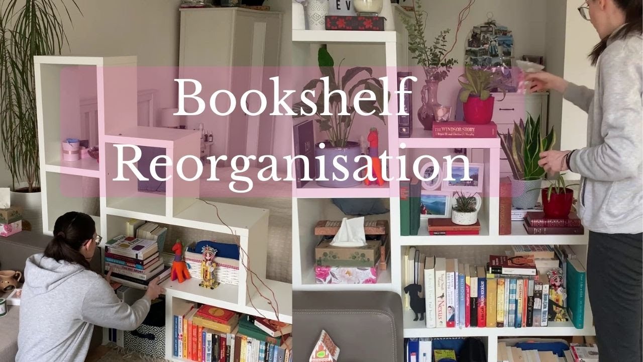 📚 Преображение и реорганизация книжных полок | Уютный ремонт, обновление дома и мой список книг д...