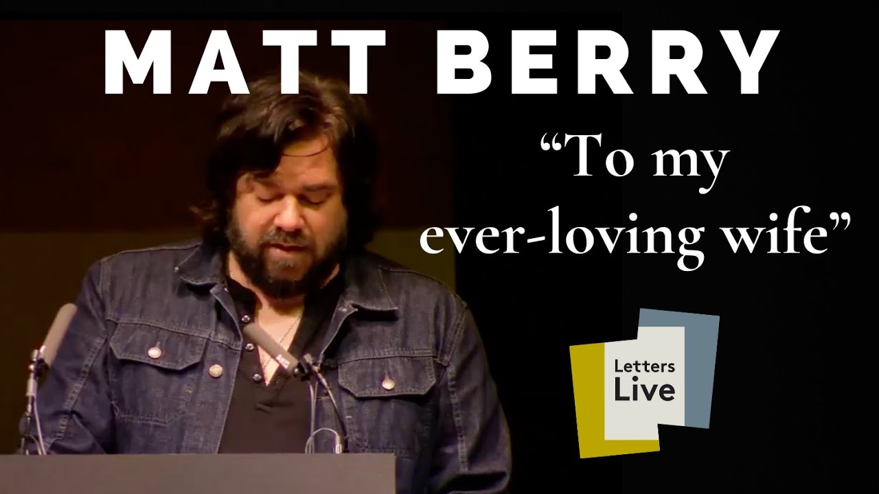 Мэтт Берри читает просьбу мужа к жене об их интимных отношениях