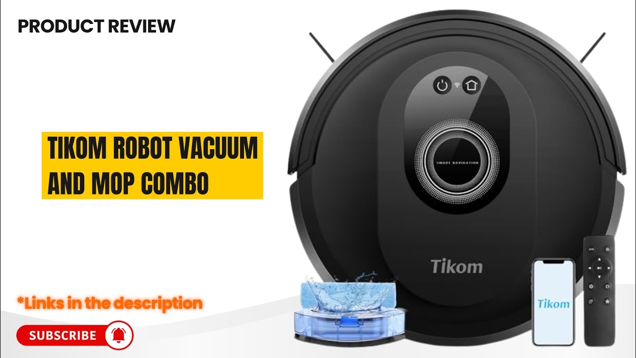 Tikom G8000 Max Robot Vacuum & Mop Review (5000Pa!)🔥 Best Budget Robot Vacuum for Pet Hair & Carpets