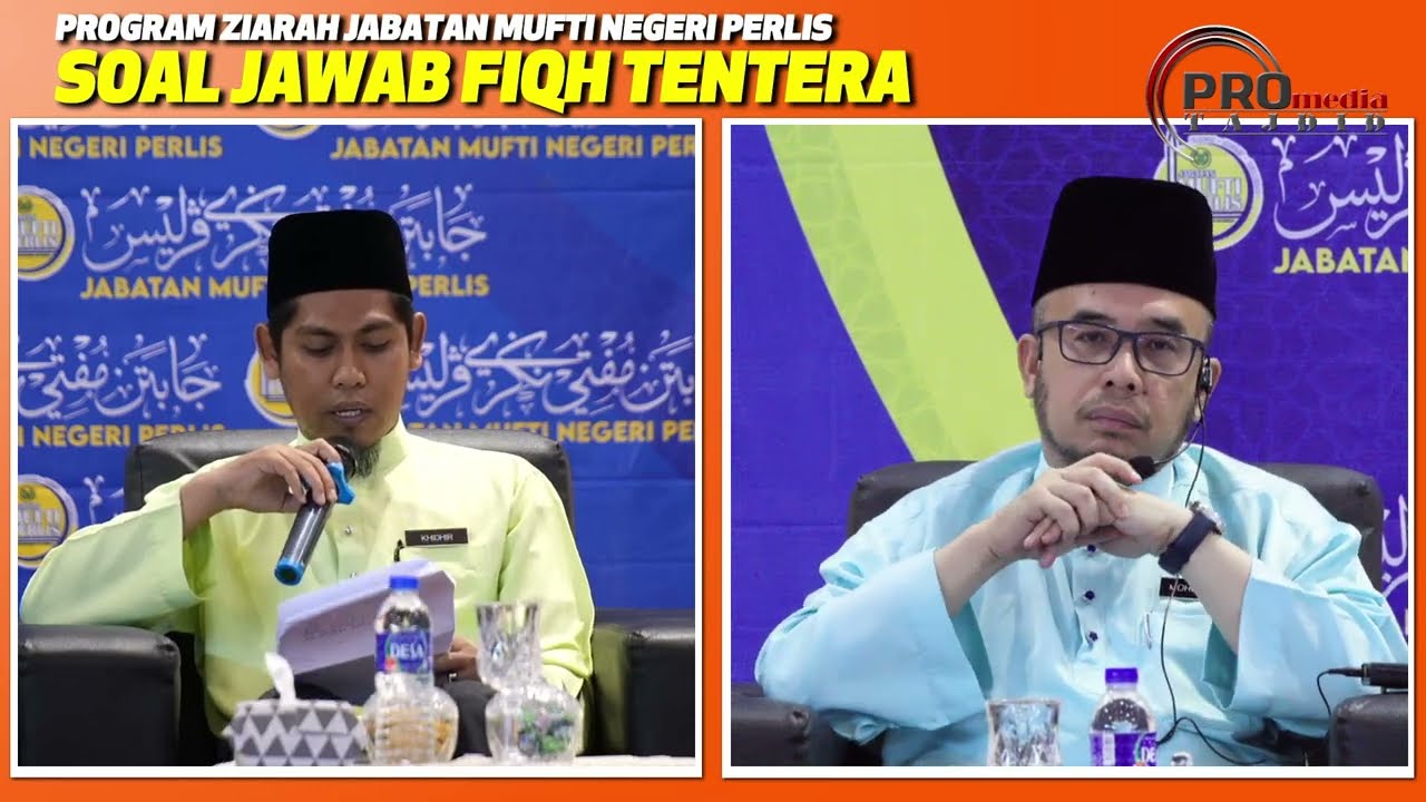 21-02-2023 SS. Dato Prof Dr MAZA : Ziarah Jabatan Mufti Perlis | SoalJawab Fiqh Bersama Tentera