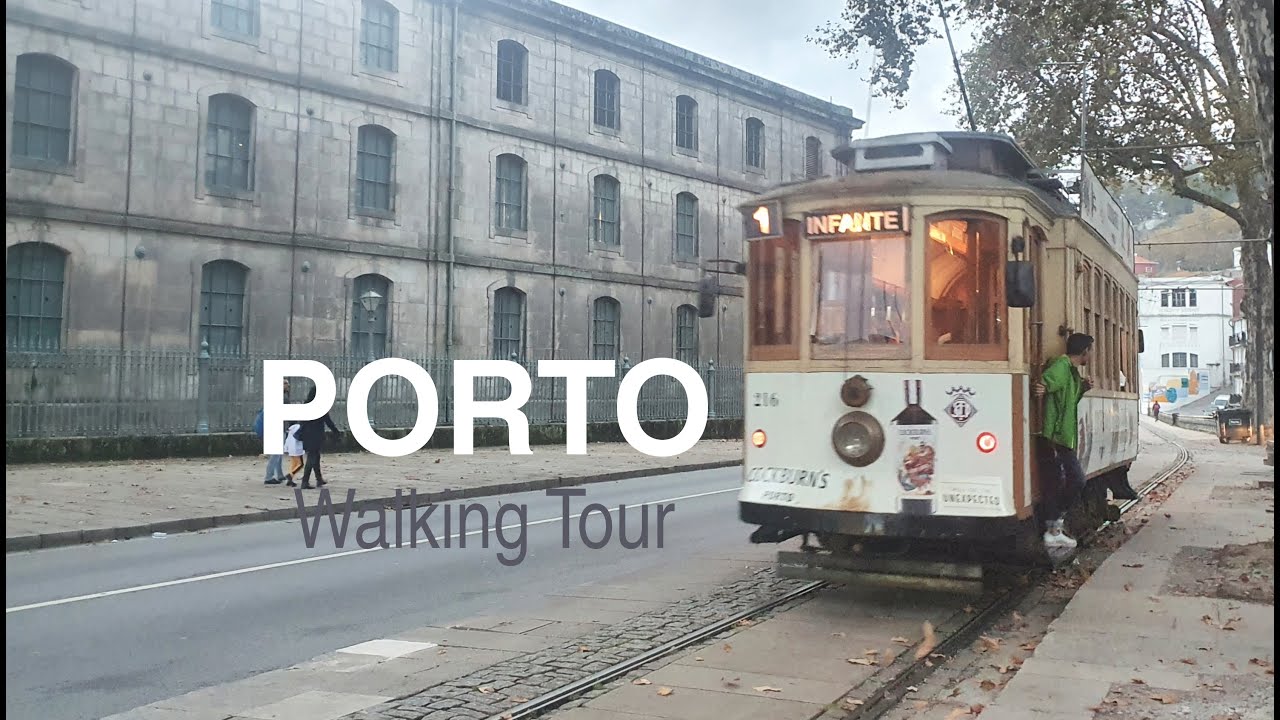 Walking in Porto, Portugal - Autumn, 2022