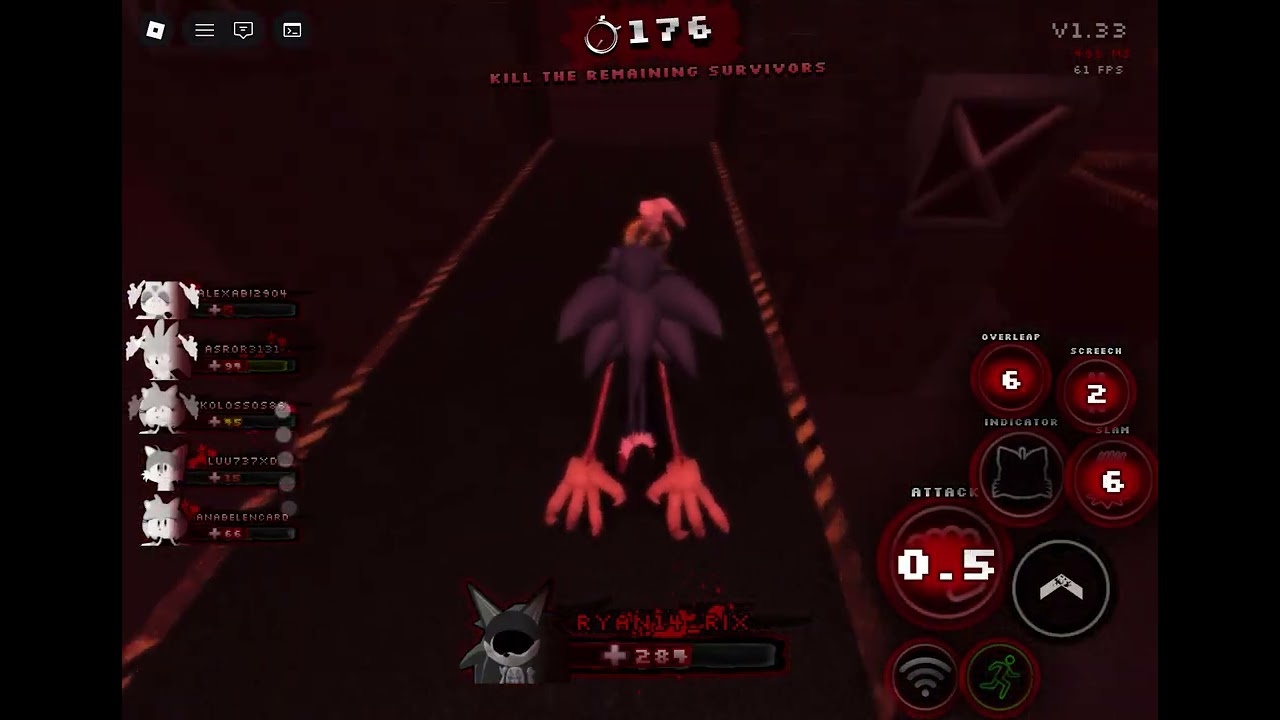 EYX GAMEPLAY:SONICEXE THE DISASTER:MODDED#roblox #sonicexe 