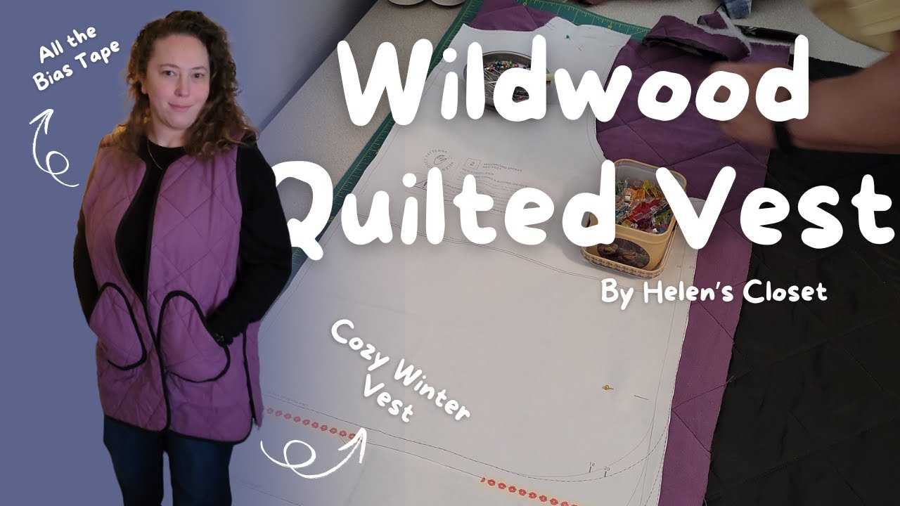 Quilted Wildwood Vest by Helen’s Closet | All the Bias Tape